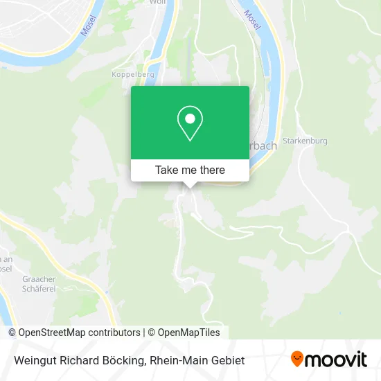 Карта Weingut Richard Böcking