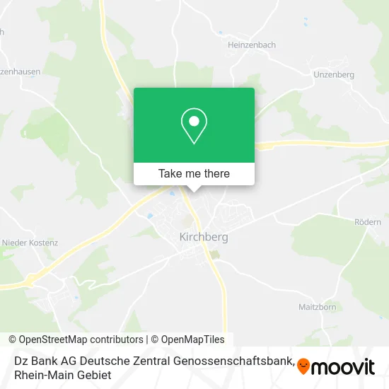Карта Dz Bank AG Deutsche Zentral Genossenschaftsbank