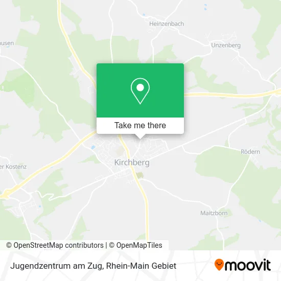 Карта Jugendzentrum am Zug