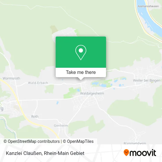 Карта Kanzlei Claußen