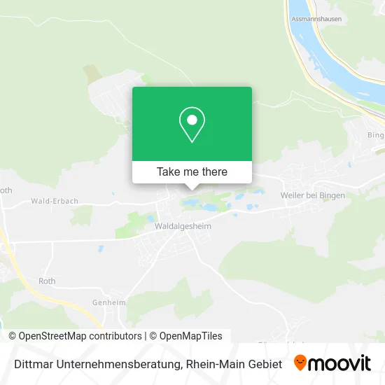 Карта Dittmar Unternehmensberatung