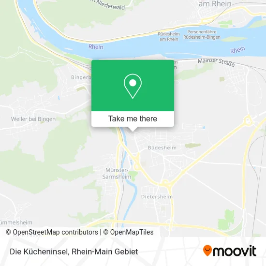 Карта Die Kücheninsel