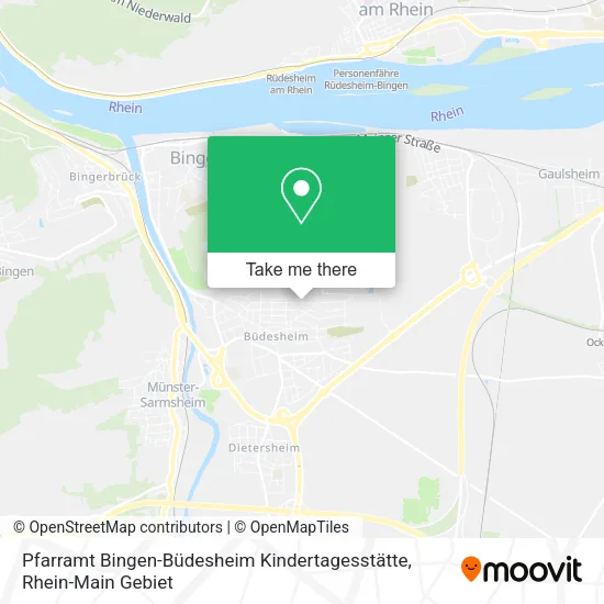 Карта Pfarramt Bingen-Büdesheim Kindertagesstätte