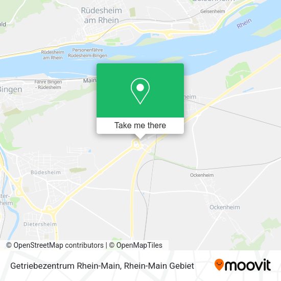 Карта Getriebezentrum Rhein-Main