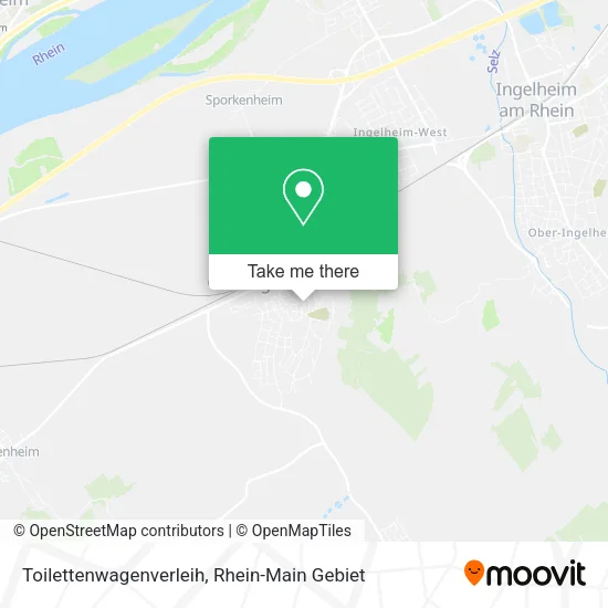 Карта Toilettenwagenverleih