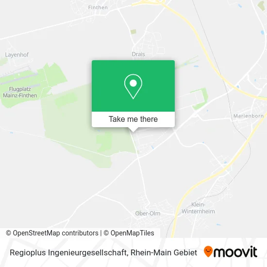 Карта Regioplus Ingenieurgesellschaft