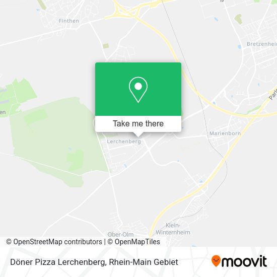 Карта Döner Pizza Lerchenberg