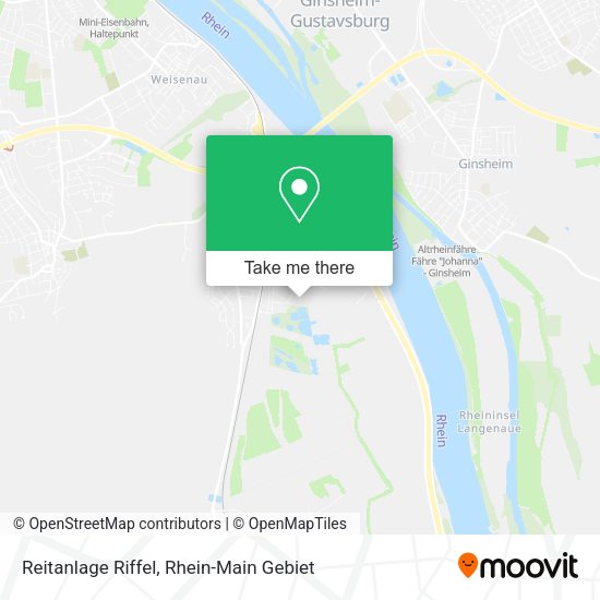 Карта Reitanlage Riffel