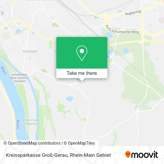 Карта Kreissparkasse Groß-Gerau