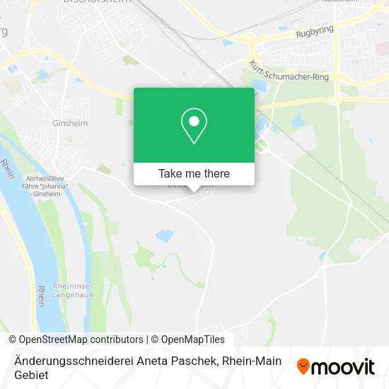 Карта Änderungsschneiderei Aneta Paschek