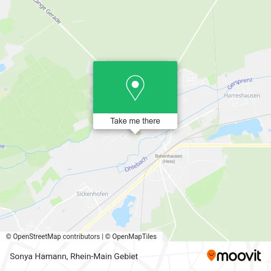 Карта Sonya Hamann