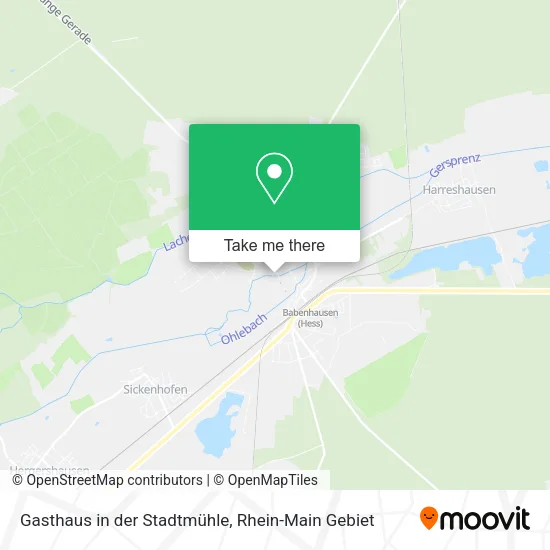 Карта Gasthaus in der Stadtmühle