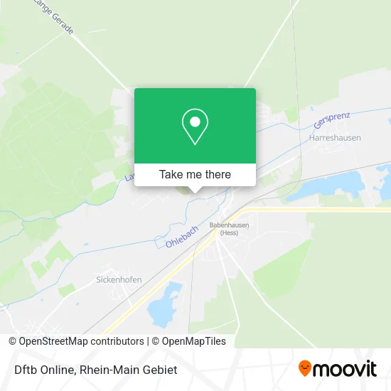 Карта Dftb Online