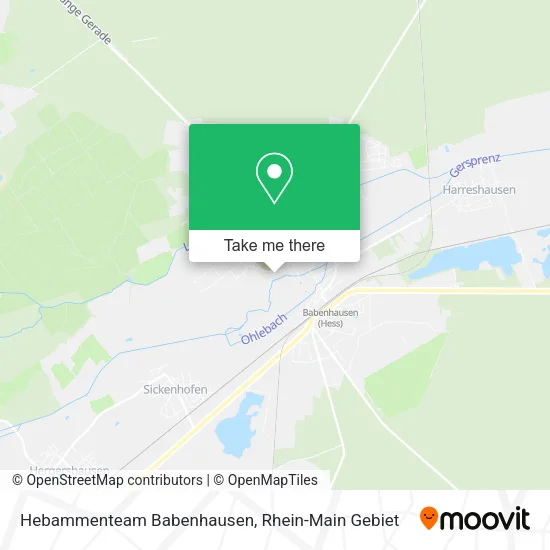 Карта Hebammenteam Babenhausen