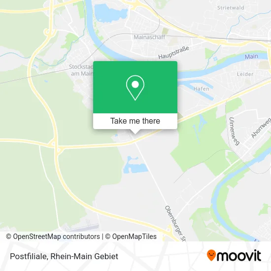 Карта Postfiliale