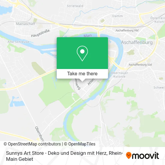 Карта Sunnys Art Store - Deko und Design mit Herz