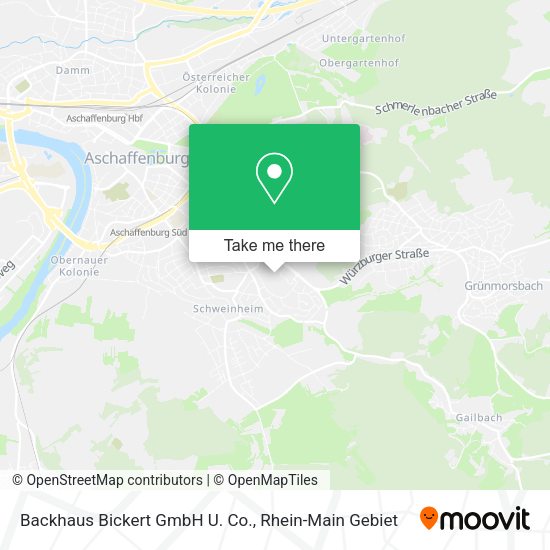Карта Backhaus Bickert GmbH U. Co.