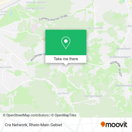 Карта Cra Network