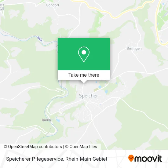 Карта Speicherer Pflegeservice
