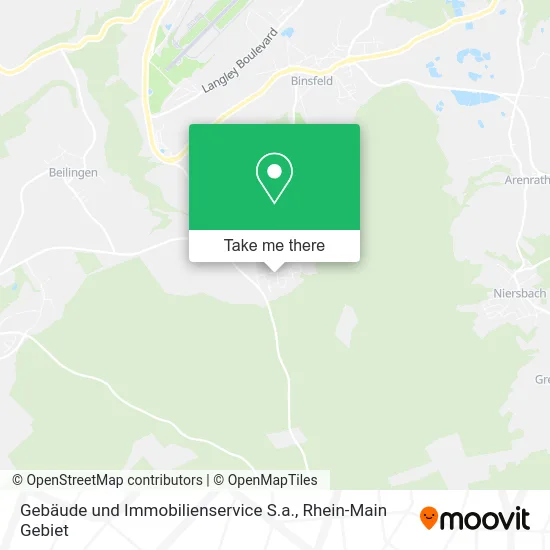 Карта Gebäude und Immobilienservice S.a.