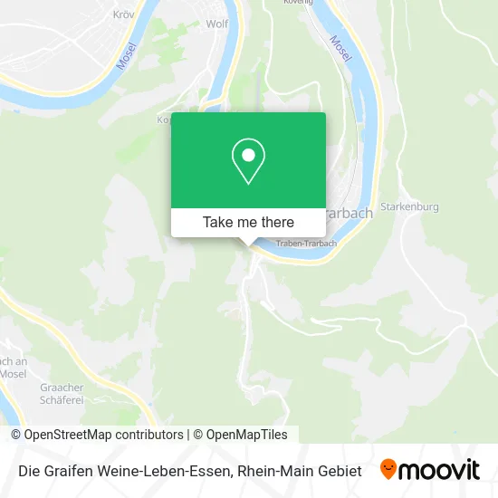 Карта Die Graifen Weine-Leben-Essen