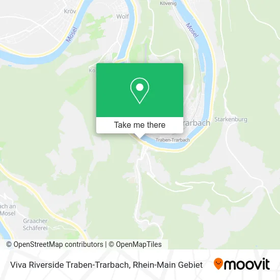 Карта Viva Riverside Traben-Trarbach
