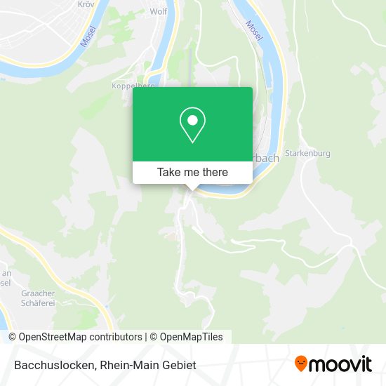Карта Bacchuslocken
