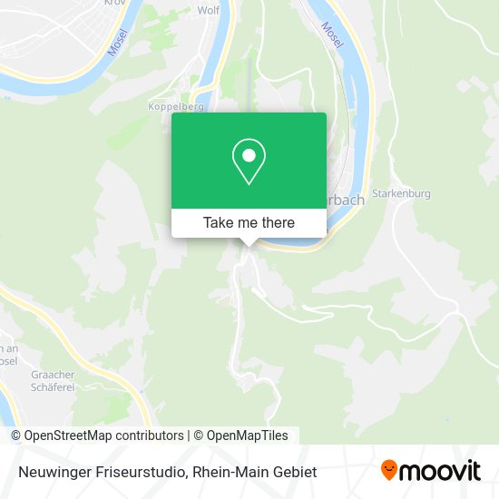 Карта Neuwinger Friseurstudio