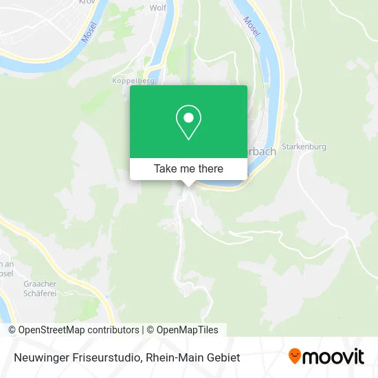 Карта Neuwinger Friseurstudio