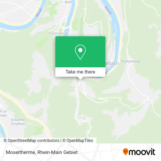 Карта Moseltherme