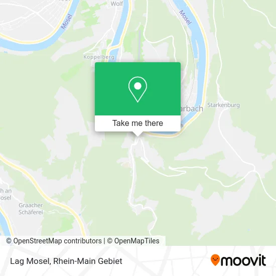 Карта Lag Mosel