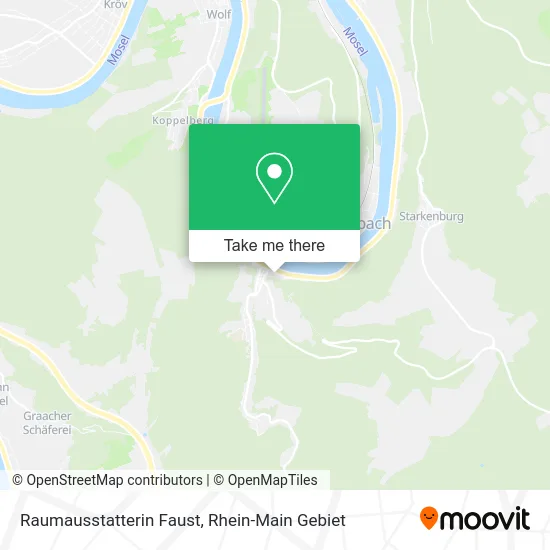 Карта Raumausstatterin Faust