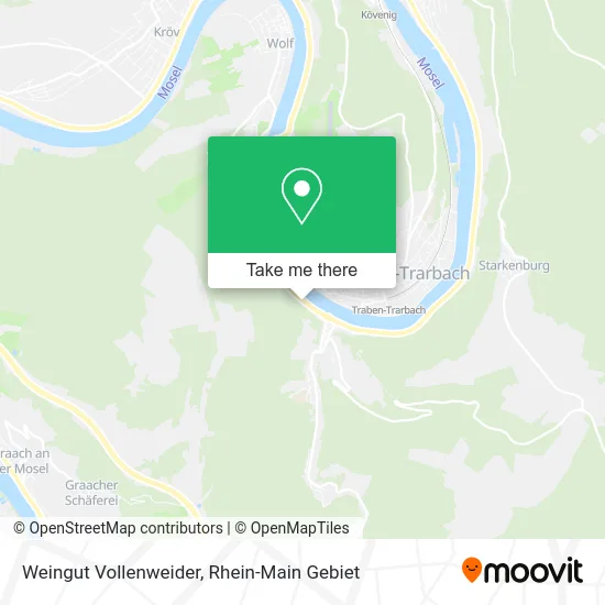 Карта Weingut Vollenweider