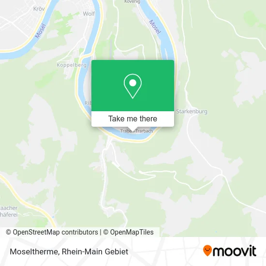 Карта Moseltherme