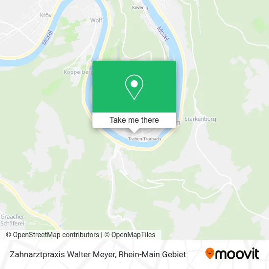 Карта Zahnarztpraxis Walter Meyer