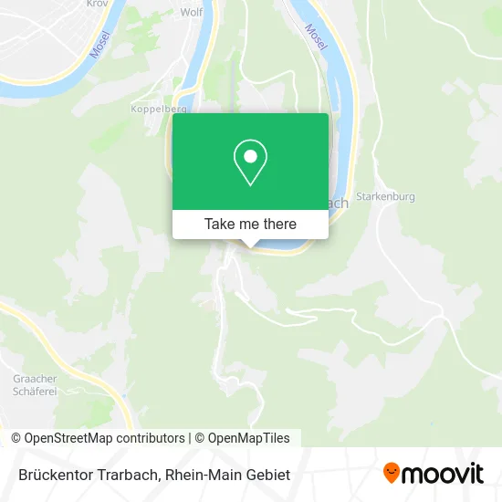 Карта Brückentor Trarbach