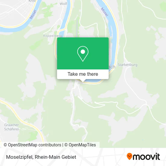 Карта Moselzipfel