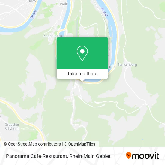 Карта Panorama Cafe-Restaurant