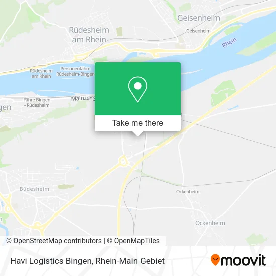 Карта Havi Logistics Bingen