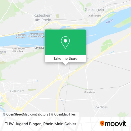 THW-Jugend Bingen map