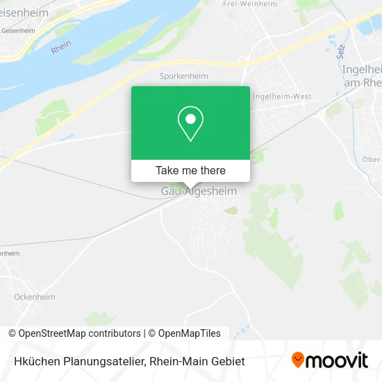 Карта Hküchen Planungsatelier