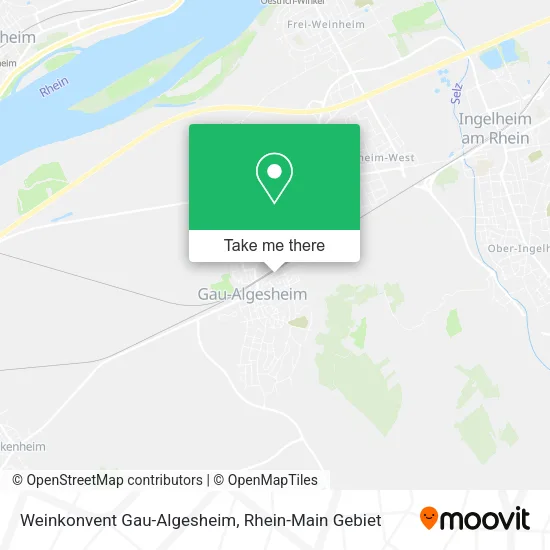 Карта Weinkonvent Gau-Algesheim