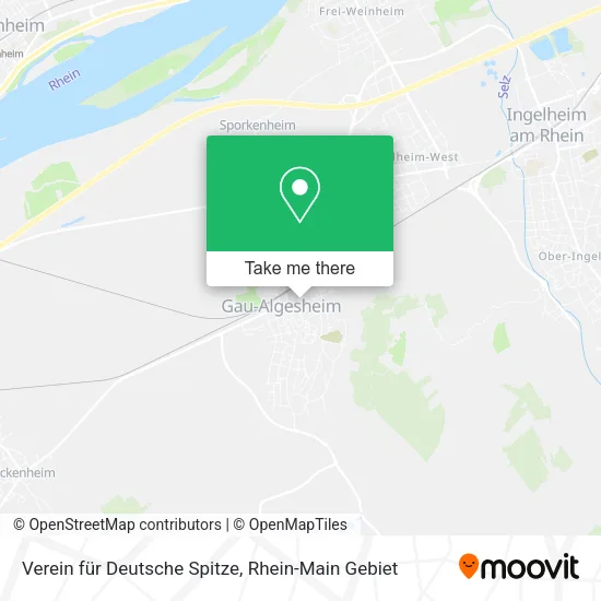 Карта Verein für Deutsche Spitze