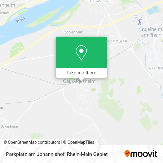Карта Parkplatz am Johannishof