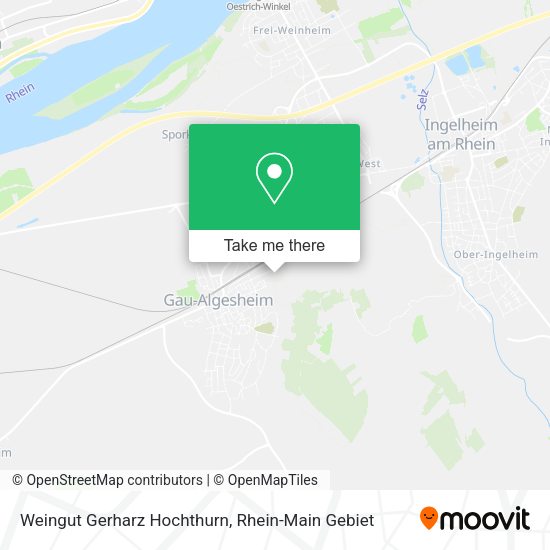Карта Weingut Gerharz Hochthurn