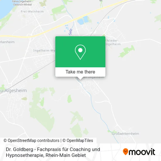 Карта Dr. Goldberg - Fachpraxis für Coaching und Hypnosetherapie