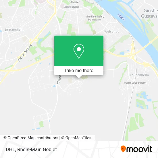 DHL map