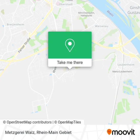 Карта Metzgerei Walz