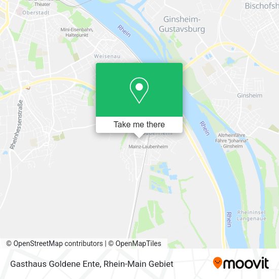 Карта Gasthaus Goldene Ente