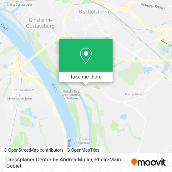 Карта Dressplaner Center by Andrea Müller